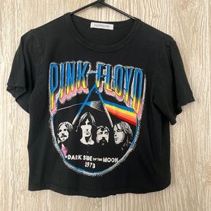 Daydreamer Pink Floyd Crop T-shirt